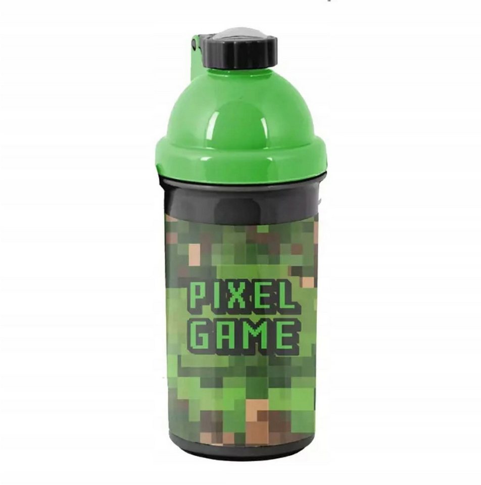 PASO Trinkflasche Kinder Trinkflasche Pixel Game 500ml – BPA-frei, auslaufsicher PASO Trinkflasche Kinder Trinkflasche Pixel Game 500ml – BPA-frei, auslaufsicher von PASO
