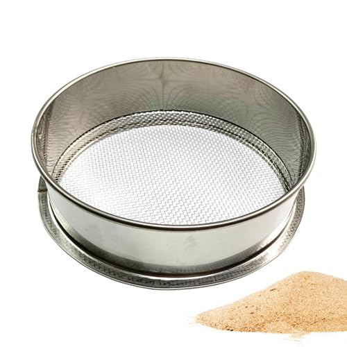 Gartensieb Drahtgittersieb Bodensieb für Gartenarbeit Metall Garten Erde Sieb Edelstahl Sieb Strand Klein Sieb Heavy Duty Garten Rätsel Sieb Mesh Handheld Erde Sieb Gartensieb Drahtgittersieb Bodensieb für Gartenarbeit Metall Garten Erde Sieb Edelstahl Sieb Strand Klein Sieb Heavy Duty Garten Rätsel Sieb Mesh Handheld Erde Sieb von PASSI