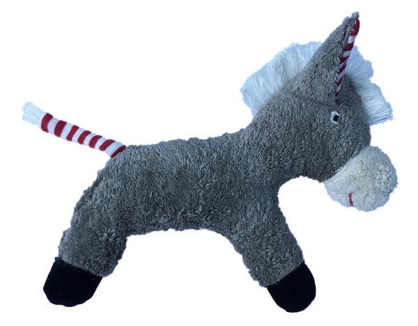 Pat und Patty Kuscheltier Greifling mit Rassel "Esel" , 100 % Baumwolle-kbA Pat und Patty Kuscheltier Greifling mit Rassel "Esel" , 100 % Baumwolle-kbA von Pat und Patty