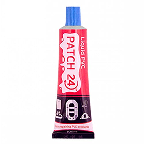 Flüssig PVC Flicken Reparatur Set Liquid Patch Schlauchboot Kleber Latka 24 Glue (Hellblau) von PATCH-24