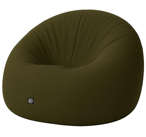 PATCH HOME 2 in 1 Funktion Sitzsack Sessel Bean Bag Sitzsäcke Gaming mit Reißverschluss bereits befüllt - Ø 125cm - Khaki PATCH HOME 2 in 1 Funktion Sitzsack Sessel Bean Bag Sitzsäcke Gaming mit Reißverschluss bereits befüllt - Ø 125cm - Khaki von PATCH HOME