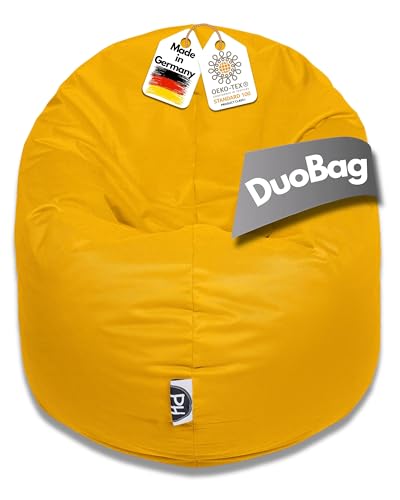PATCH HOME 2 in 1 Funktion Sitzsack Sessel Bean Bag Sitzsäcke Gaming mit Reißverschluss bereits befüllt - Ø 145cm - Gelb PATCH HOME 2 in 1 Funktion Sitzsack Sessel Bean Bag Sitzsäcke Gaming mit Reißverschluss bereits befüllt - Ø 145cm - Gelb von PATCH HOME