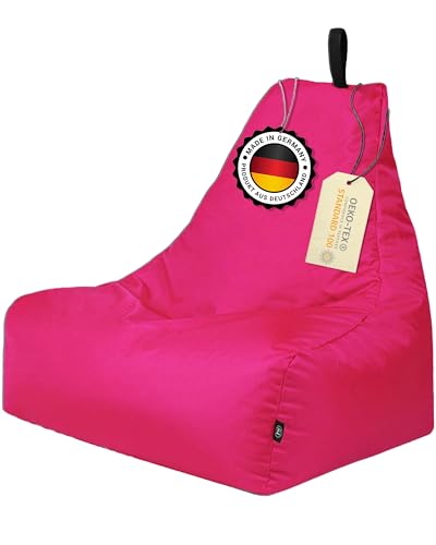 PATCH HOME Patchhome Lounge Sessel XXL Gamer Sessel Sitzsack Sessel Sitzkissen In & Outdoor geeignet fertig befüllt | XXL - Pink - in 2 Größen und 25 Farben PATCH HOME Patchhome Lounge Sessel XXL Gamer Sessel Sitzsack Sessel Sitzkissen In & Outdoor geeignet fertig befüllt | XXL - Pink - in 2 Größen und 25 Farben von PATCH HOME