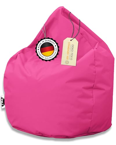 PATCH HOME Sitzsack Tropfenform - 3 Größen - 25 Farben XXXL - 125cm, Durchmesser 105cm Pink PATCH HOME Sitzsack Tropfenform - 3 Größen - 25 Farben XXXL - 125cm, Durchmesser 105cm Pink von PATCH HOME