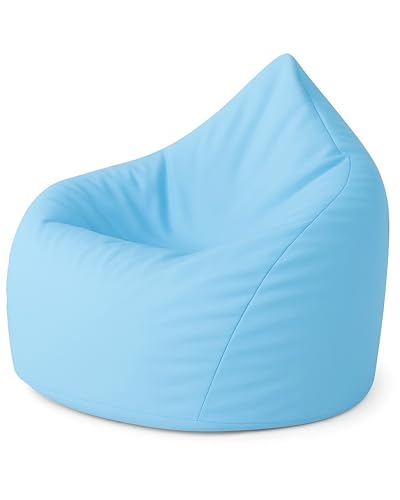 PATCH HOME Sitzsack Tropfenform - Hellblau für In & Outdoor XL 300 Liter - mit Styropor Füllung in 25 versch. Farben und 3 Größen PATCH HOME Sitzsack Tropfenform - Hellblau für In & Outdoor XL 300 Liter - mit Styropor Füllung in 25 versch. Farben und 3 Größen von PATCH HOME