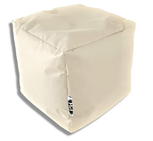 PATCH HOME Würfel in 3 verschiedenen Größen und 25 35 x 35 x 35cm Creme von PATCH HOME