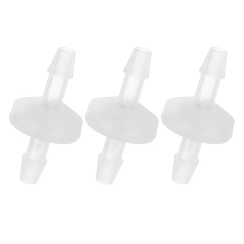 PATIKIL 1/4" Schlauch Einweg-Rückschlagventil, 3 Stück Kunststoff-Nicht-Rücklauf-Wasserstopps Ozonbeständiges Ventil für Aquarium Garten Kraftstoff Öl Luft Gas, Transparent PATIKIL 1/4" Schlauch Einweg-Rückschlagventil, 3 Stück Kunststoff-Nicht-Rücklauf-Wasserstopps Ozonbeständiges Ventil für Aquarium Garten Kraftstoff Öl Luft Gas, Transparent von PATIKIL