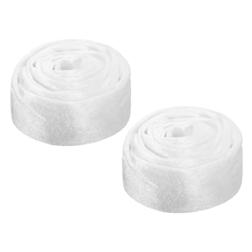 PATIKIL 1,97 Zoll Kronleuchter Kettenkabelabdeckung, 2 Stück Samt Stoff Kettenhülle für Kronleuchter, Schaukelketten, Kabel, Weiß PATIKIL 1,97 Zoll Kronleuchter Kettenkabelabdeckung, 2 Stück Samt Stoff Kettenhülle für Kronleuchter, Schaukelketten, Kabel, Weiß von PATIKIL