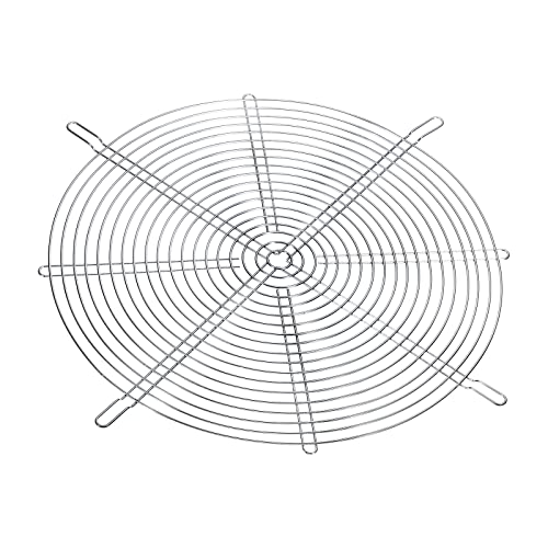 PATIKIL 1 Packung Fan Grill Fingerschutz Metallgitter 300mm für Lüfter DIY Silber von PATIKIL