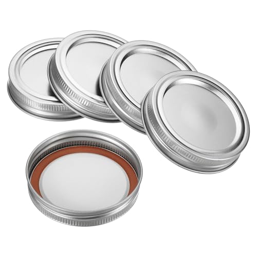 PATIKIL 1 Satz 6 Stück 70mm / 2-3/4" Regelmäßig Mund Eisen Einmachglas Deckel Split-Typ Einmachgläser Kappe für Küche Lagerung PATIKIL 1 Satz 6 Stück 70mm / 2-3/4" Regelmäßig Mund Eisen Einmachglas Deckel Split-Typ Einmachgläser Kappe für Küche Lagerung von PATIKIL