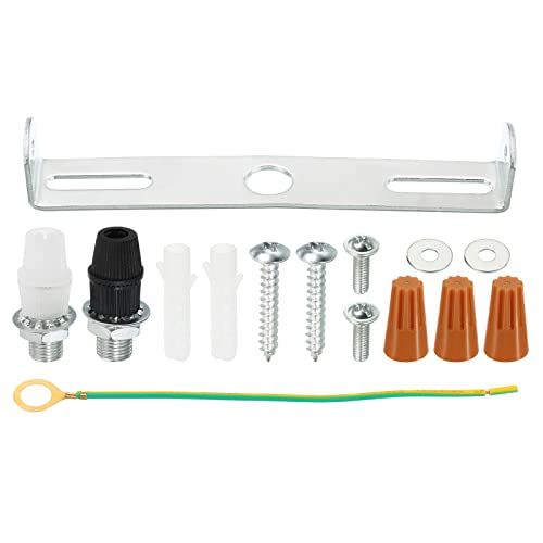 PATIKIL 1 Satz Deckenleuchte Platte Kit 110mm Licht Crossbar Kronleuchter Leuchte Montage Halterung für Haus Büro von PATIKIL