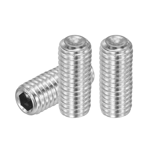 PATIKIL 10 Stück Madenschraube M8 x 20mm, 304 Edelstahl Madenschrauben Set für Türklinken Halterung Möbel Lampen Wasserhahn Reparaturen, Silber Innensechskant Gewindestifte Schrauben Set PATIKIL 10 Stück Madenschraube M8 x 20mm, 304 Edelstahl Madenschrauben Set für Türklinken Halterung Möbel Lampen Wasserhahn Reparaturen, Silber Innensechskant Gewindestifte Schrauben Set von PATIKIL
