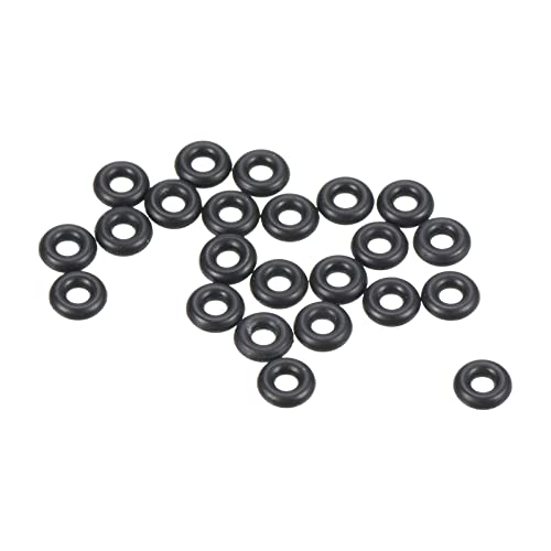 PATIKIL 100 Stück Dichtungsringe O-Ringe Gummidichtung 3.2mm AD 1.2mm ID 1mm Dicke Nitrilgummi Unterlegscheibe Dichtungssatz Gummischeiben für Auto Klimaanlage Wasserhahn Rohr Schwarz PATIKIL 100 Stück Dichtungsringe O-Ringe Gummidichtung 3.2mm AD 1.2mm ID 1mm Dicke Nitrilgummi Unterlegscheibe Dichtungssatz Gummischeiben für Auto Klimaanlage Wasserhahn Rohr Schwarz von PATIKIL
