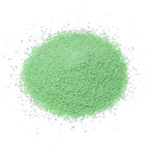 PATIKIL 100g Fake Streusel, Polymer Clay Streusel Fake Brotkrumen für Bastelarbeiten Nagelkunst DIY Bastelarbeiten Kuchen Handyhülle Harz Nagel Kuchen Dekorationspulver, Grün von PATIKIL