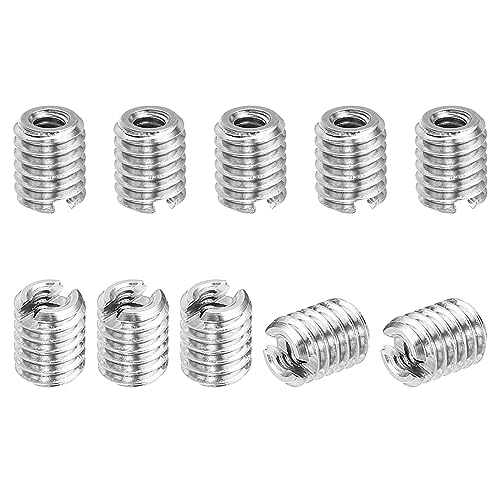 PATIKIL 10Stk Gewinde Adapter Hülse Reduziere Mutter M4*0.7 Außengewinde zu M2*0.4 Innengewinde Reparatur Einsatz Mutter Schraube Reduzierstück Umwandlung Edelstahl Verbindungselement 5mm PATIKIL 10Stk Gewinde Adapter Hülse Reduziere Mutter M4*0.7 Außengewinde zu M2*0.4 Innengewinde Reparatur Einsatz Mutter Schraube Reduzierstück Umwandlung Edelstahl Verbindungselement 5mm von PATIKIL