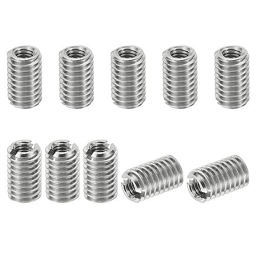 PATIKIL 10Stk Gewinde Adapter Hülse Reduziere Mutter M5*0.8 Außengewinde zu M3*0.5 Innengewinde Reparatur Einsatz Mutter Schraube Reduzierstück Umwandlung Edelstahl Verbindungselement 8mm PATIKIL 10Stk Gewinde Adapter Hülse Reduziere Mutter M5*0.8 Außengewinde zu M3*0.5 Innengewinde Reparatur Einsatz Mutter Schraube Reduzierstück Umwandlung Edelstahl Verbindungselement 8mm von PATIKIL