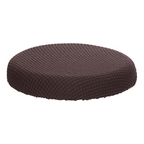 PATIKIL 11" Rund Barhocker Bezug Waschbarer Elastischer Hocker Kissenbezug für Durchmesser 11"-16" Stuhl Braun von PATIKIL