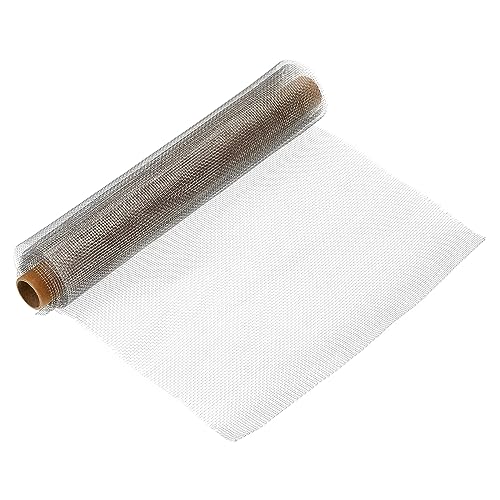 PATIKIL 11.8"x3.3ft 304 Edelstahl Draht Netzgitter 12 Netz Gewebt Entlüftung Filter Netz Harte und Hitzebeständige Loch Füllung für Käfig Garten Fenster PATIKIL 11.8"x3.3ft 304 Edelstahl Draht Netzgitter 12 Netz Gewebt Entlüftung Filter Netz Harte und Hitzebeständige Loch Füllung für Käfig Garten Fenster von PATIKIL