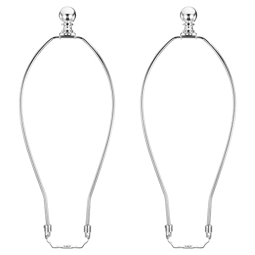 PATIKIL 12" Lampe Harfe mit Endstück 2Set Abnehmbare Lampenschirm DIY Beleuchtung Chrom PATIKIL 12" Lampe Harfe mit Endstück 2Set Abnehmbare Lampenschirm DIY Beleuchtung Chrom von PATIKIL