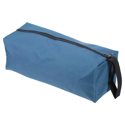 PATIKIL 12" Reißverschluss Werkzeugbeutel Mehrzweck Werkzeug Beutel Wasserdichte Tasche Beutel Speicher Organizer für Schraubendreher Zangen Blau von PATIKIL