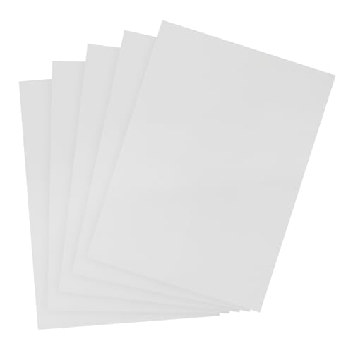 PATIKIL 12"x8.5" Metallische Spiegelkarton-Bögen, 10er Pack Silbernes Kartonpapierfolie Reflektierende Bögen 250g/m² für Scrapbook Poster DIY Bastelprojekte Einladungskarten von PATIKIL