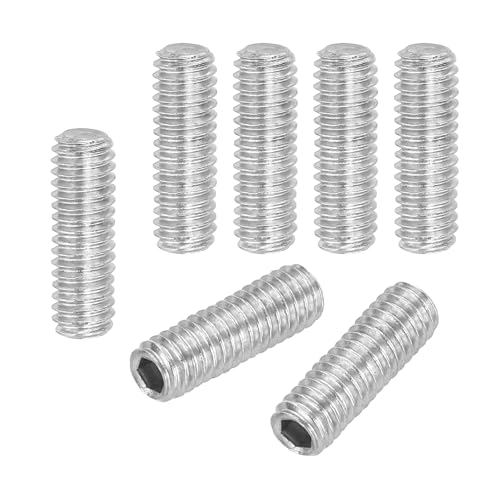 PATIKIL 120 Stück Madenschraube M4 x 12mm, 304 Edelstahl Madenschrauben Set für Türklinken Halterung Möbel Lampen Wasserhahn Reparaturen, Silber Innensechskant Gewindestifte Schrauben Set PATIKIL 120 Stück Madenschraube M4 x 12mm, 304 Edelstahl Madenschrauben Set für Türklinken Halterung Möbel Lampen Wasserhahn Reparaturen, Silber Innensechskant Gewindestifte Schrauben Set von PATIKIL