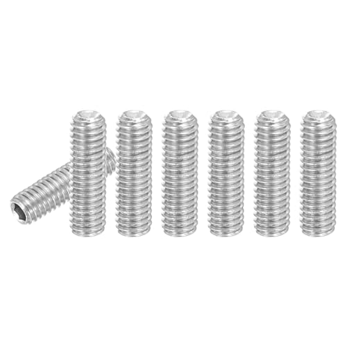 PATIKIL 120 Stück Madenschraube M3 x 10mm, 304 Edelstahl Madenschrauben Set für Türklinken Halterung Möbel Lampen Wasserhahn Reparaturen, Silber Innensechskant Gewindestifte Schrauben Set PATIKIL 120 Stück Madenschraube M3 x 10mm, 304 Edelstahl Madenschrauben Set für Türklinken Halterung Möbel Lampen Wasserhahn Reparaturen, Silber Innensechskant Gewindestifte Schrauben Set von PATIKIL