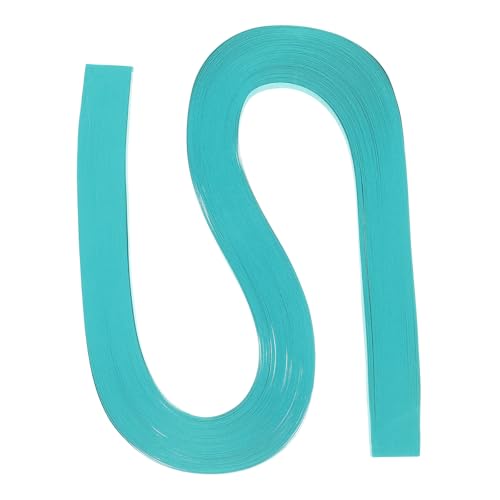 PATIKIL 120 Stück Quilling-Streifen Papier 10mm(3/8") 54cm Origami-Papier Quilling-Streifen für Kunst DIY Handwerk Weihnachten, Blau Grün von PATIKIL