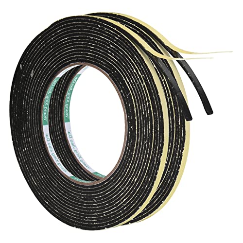 PATIKIL 5m Dichtungsband Selbstklebend, 5mm(B) x 2mm(D) EVA Dichtband für Fenster Türen, Schaumstoff Klebeband, 2 Rollen PATIKIL 5m Dichtungsband Selbstklebend, 5mm(B) x 2mm(D) EVA Dichtband für Fenster Türen, Schaumstoff Klebeband, 2 Rollen von PATIKIL