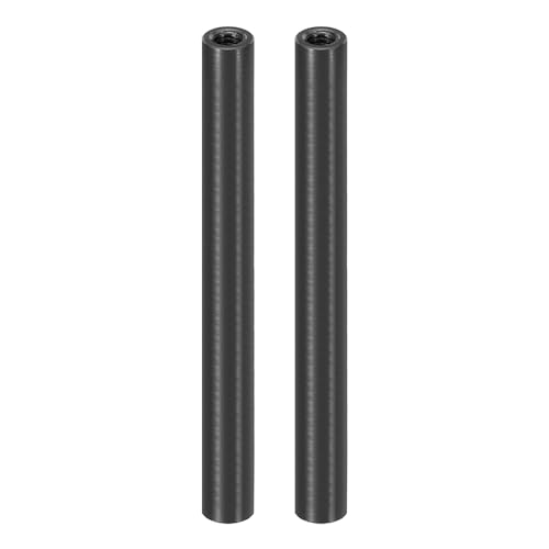 PATIKIL 2 Stk M3 Distanzhülsen Aluminium Abstandshalter 3mm ID x 5mm OD x 60mm L Unterlegscheiben Rund Gewindeabstandshülsen für Schrauben Bolzen für PCB Mainboard RC Auto Drohnen Schwarz PATIKIL 2 Stk M3 Distanzhülsen Aluminium Abstandshalter 3mm ID x 5mm OD x 60mm L Unterlegscheiben Rund Gewindeabstandshülsen für Schrauben Bolzen für PCB Mainboard RC Auto Drohnen Schwarz von PATIKIL