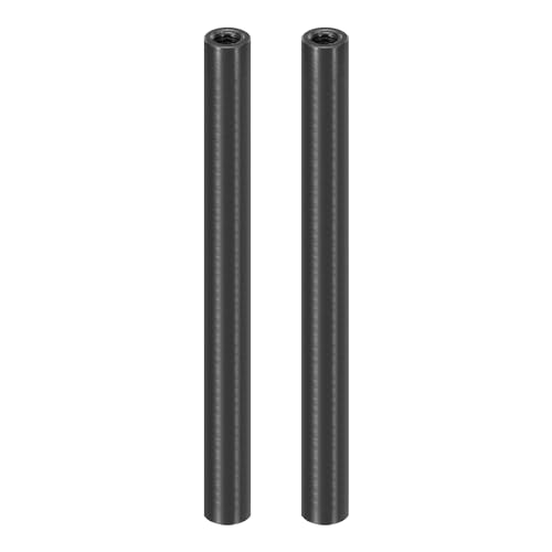 PATIKIL 2 Stk M3 Distanzhülsen Aluminium Abstandshalter 3mm ID x 5mm OD x 70mm L Unterlegscheiben Rund Gewindeabstandshülsen für Schrauben Bolzen für PCB Mainboard RC Auto Drohnen Schwarz PATIKIL 2 Stk M3 Distanzhülsen Aluminium Abstandshalter 3mm ID x 5mm OD x 70mm L Unterlegscheiben Rund Gewindeabstandshülsen für Schrauben Bolzen für PCB Mainboard RC Auto Drohnen Schwarz von PATIKIL