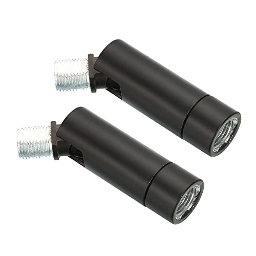 PATIKIL 2 Stück 90/350 Grad Geneigte Deckenleuchte Adapter M10 Gewinde Kronleuchter Decke Pendelleuchte Adapter für Winkel oder Unregelmäßige Decke Schwarz von PATIKIL