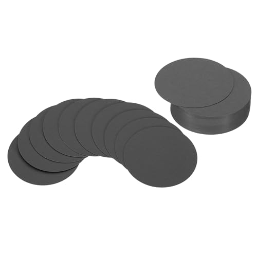 PATIKIL 2 Zoll Kreis Karton, 50 Stück runde Form Ausschnitte Papier dickes Karton Untersetzer für DIY Bastelprojekte Klassenzimmer Pinnwand Dekor, Schwarz PATIKIL 2 Zoll Kreis Karton, 50 Stück runde Form Ausschnitte Papier dickes Karton Untersetzer für DIY Bastelprojekte Klassenzimmer Pinnwand Dekor, Schwarz von PATIKIL