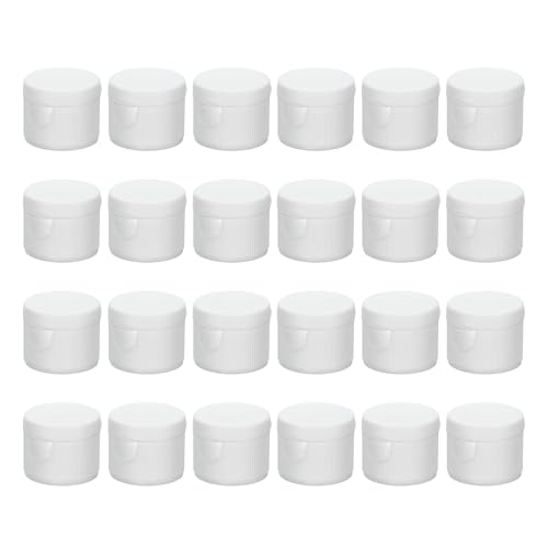 PATIKIL 20/410 Flaschenentleerungskappe, 48 Stück Kunststoff-Ersatzkappen zum Auspressen von Shampoo- und Lotionflaschen von PATIKIL