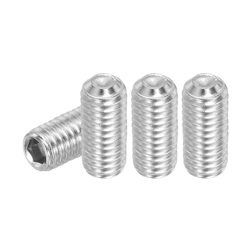 PATIKIL 20 Stück Madenschraube M6 x 16mm, 304 Edelstahl Madenschrauben Set für Türklinken Halterung Möbel Lampen Wasserhahn Reparaturen, Silber Innensechskant Gewindestifte Schrauben Set PATIKIL 20 Stück Madenschraube M6 x 16mm, 304 Edelstahl Madenschrauben Set für Türklinken Halterung Möbel Lampen Wasserhahn Reparaturen, Silber Innensechskant Gewindestifte Schrauben Set von PATIKIL