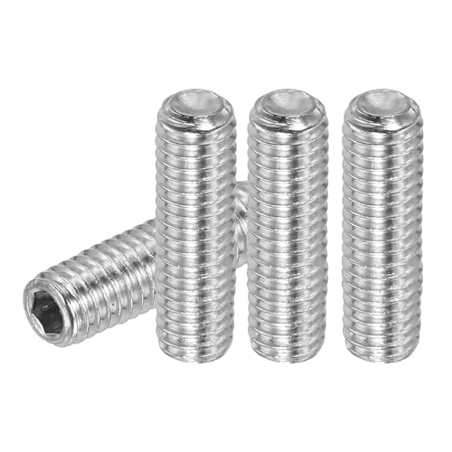 PATIKIL 20 Stück Madenschraube M6 x 18mm, 304 Edelstahl Madenschrauben Set für Türklinken Halterung Möbel Lampen Wasserhahn Reparaturen, Silber Innensechskant Gewindestifte Schrauben Set PATIKIL 20 Stück Madenschraube M6 x 18mm, 304 Edelstahl Madenschrauben Set für Türklinken Halterung Möbel Lampen Wasserhahn Reparaturen, Silber Innensechskant Gewindestifte Schrauben Set von PATIKIL