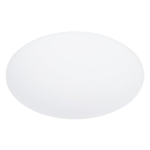 PATIKIL 203,5 mm Acryl Lampenschirm, 2mm Dicke Runde Ampenschirm Diffusor für Trommel-Lampenschirme, Pendelleuchten, DIY Lichtschutz, Mattweiß von PATIKIL