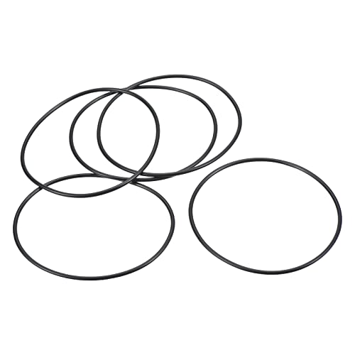 PATIKIL 20Stk Dichtungsringe O-Ringe Gummidichtung 70mm AD 66mm ID 2mm Dicke Nitrilgummi Unterlegscheibe Dichtungssatz Gummischeiben für Auto Klimaanlage Wasserhahn Rohr Schwarz von PATIKIL