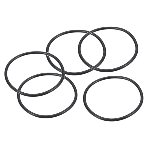PATIKIL 20 Stück Dichtungsringe O-Ringe Gummidichtung 90mm AD 82mm ID 4mm Dicke Nitrilgummi Unterlegscheibe Dichtungssatz Gummischeiben für Auto Klimaanlage Wasserhahn Rohr Schwarz von PATIKIL