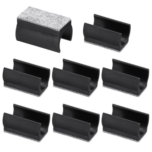 PATIKIL 22mm Rechteckige Stuhlbeinabdeckung mit Filzpad, 8 Stück Gleiten reibungslos Keine Kratzer Kein Lärm Möbelfüße Hartholzschutzkappen Bodengleiter Rohrkappen, Schwarz PATIKIL 22mm Rechteckige Stuhlbeinabdeckung mit Filzpad, 8 Stück Gleiten reibungslos Keine Kratzer Kein Lärm Möbelfüße Hartholzschutzkappen Bodengleiter Rohrkappen, Schwarz von PATIKIL