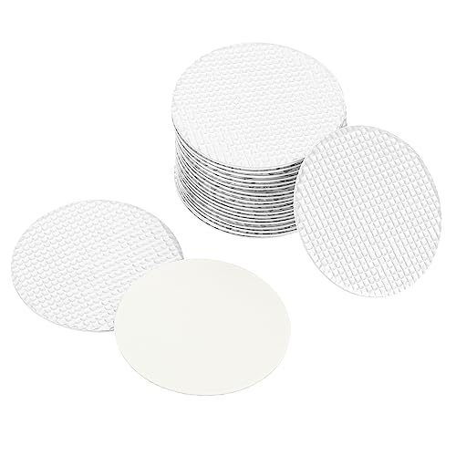 PATIKIL 24mm/0.94" 100Stk Aluminum Folie Kappe Liner Widerstandsfähig Manipulierte Induktion Versiegelung Siegelfolie für Glas Flasche Gefäß Deckel von PATIKIL