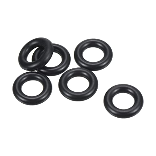 PATIKIL 25Stk Nitrilgummi O-Ringe 20mm AD 10mm ID 5mm Breite Metrische Dichtung für Wasserhahn Klempnerarbeit Autoreparatur Schwarz von PATIKIL