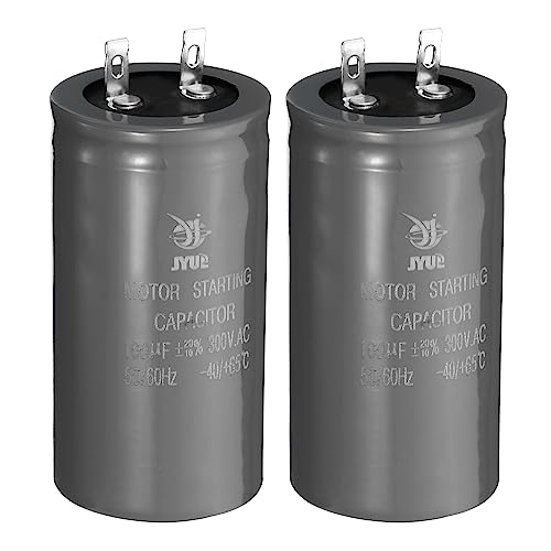 PATIKIL 2Stk Motor Start Kondensator 100uf 300V 50/60Hz CD60 Aluminium Rund Kondensator für Klimageräte Elektromotor Start Betrieb PATIKIL 2Stk Motor Start Kondensator 100uf 300V 50/60Hz CD60 Aluminium Rund Kondensator für Klimageräte Elektromotor Start Betrieb von PATIKIL