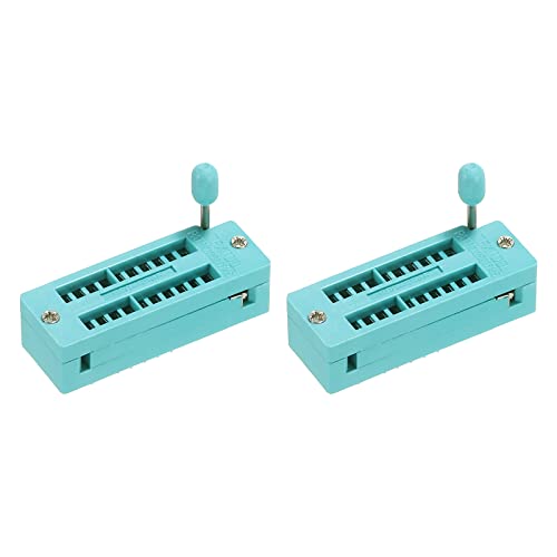 PATIKIL 2Stk. Universal IC Test ZIF Sockel 20 Pin 2.54mm Abstand von PATIKIL