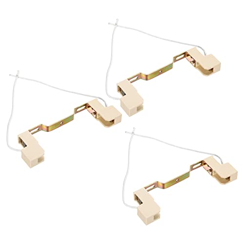 PATIKIL 3-Pack R7S Fassung Keramik Lampenhalter Halogen Lampenfassung Glühbirne Basis Konverter Anschluss doppelte Ende mit Draht 118mm mehrfarbig weiß PATIKIL 3-Pack R7S Fassung Keramik Lampenhalter Halogen Lampenfassung Glühbirne Basis Konverter Anschluss doppelte Ende mit Draht 118mm mehrfarbig weiß von PATIKIL