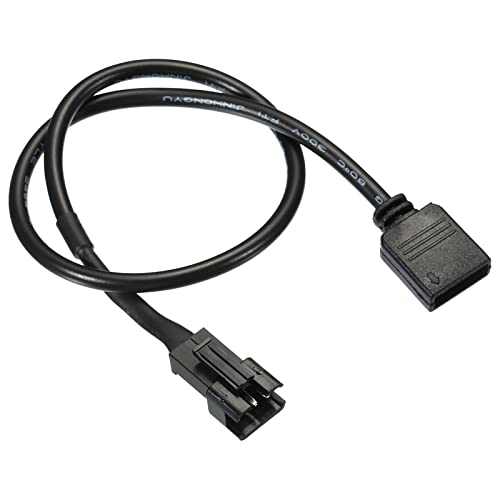 PATIKIL 3 Pin 5V 30cm Hauptplatine Schnittstelle zu SM3P Stecker Netzgerät RGB Schwarz von PATIKIL