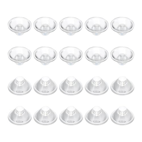 PATIKIL 30 Grad 20mm Hochleistungs-LED-Linse, 20 Stück Reflektor-Kollimator PMMA Glattflächenlinsen Fokussierende für 1W Lichtlampe Glühbirne Strahler, Klar von PATIKIL