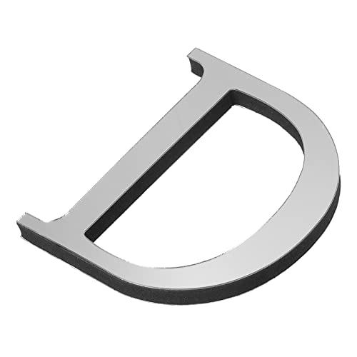 PATIKIL 3D Acryl Buchstaben Spiegel Wandaufkleber Schrift D Selbstklebend Hause Deko Schrift Schild Kunst Aufkleber Abziehbild für DIY Hause Dekoration Silberton PATIKIL 3D Acryl Buchstaben Spiegel Wandaufkleber Schrift D Selbstklebend Hause Deko Schrift Schild Kunst Aufkleber Abziehbild für DIY Hause Dekoration Silberton von PATIKIL