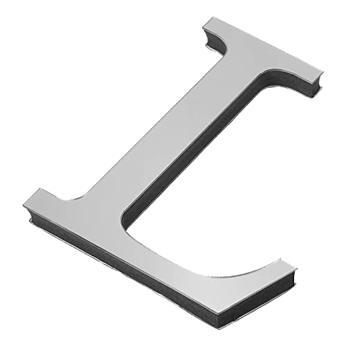 PATIKIL 3D Acryl Buchstaben Spiegel Wandaufkleber Schrift L Selbstklebend Hause Deko Schrift Schild Kunst Aufkleber Abziehbild für DIY Hause Dekoration Silberton PATIKIL 3D Acryl Buchstaben Spiegel Wandaufkleber Schrift L Selbstklebend Hause Deko Schrift Schild Kunst Aufkleber Abziehbild für DIY Hause Dekoration Silberton von PATIKIL