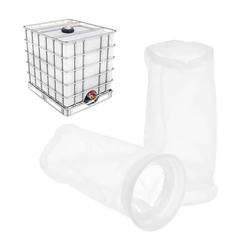 PATIKIL 4" IBC Deckel Filter 2Stk 210mm Lang Waschbar Nylon Fein Maschen Filter IBC Tank Behälter Zubehör für Regenwasser Tank Regen Tank Tonnen Fass Abdeckung von PATIKIL